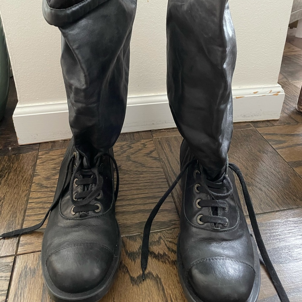 Chanel Slouch Boots